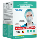 Dent-X FN-N95-2020H Head Strap Respirator Mask - Box of 20