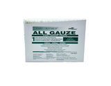 Side of 2 × 2-inch sterile gauze pads box