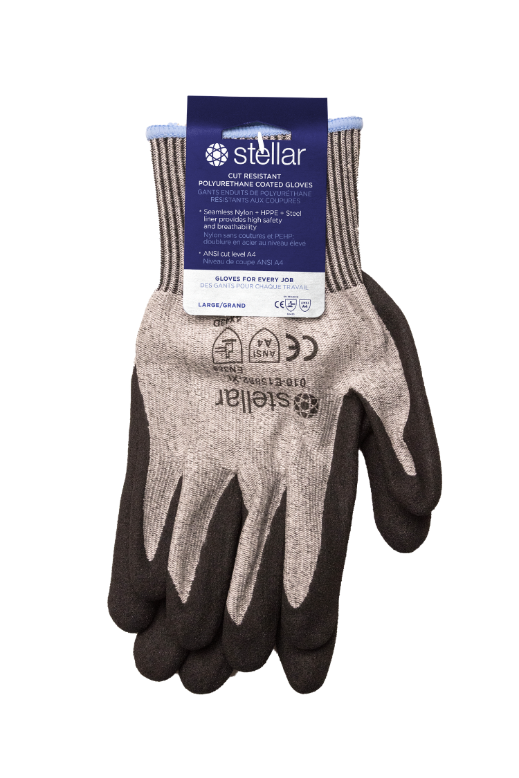 Cut Resistant Nitrile Coated Gloves ANSI Level 4