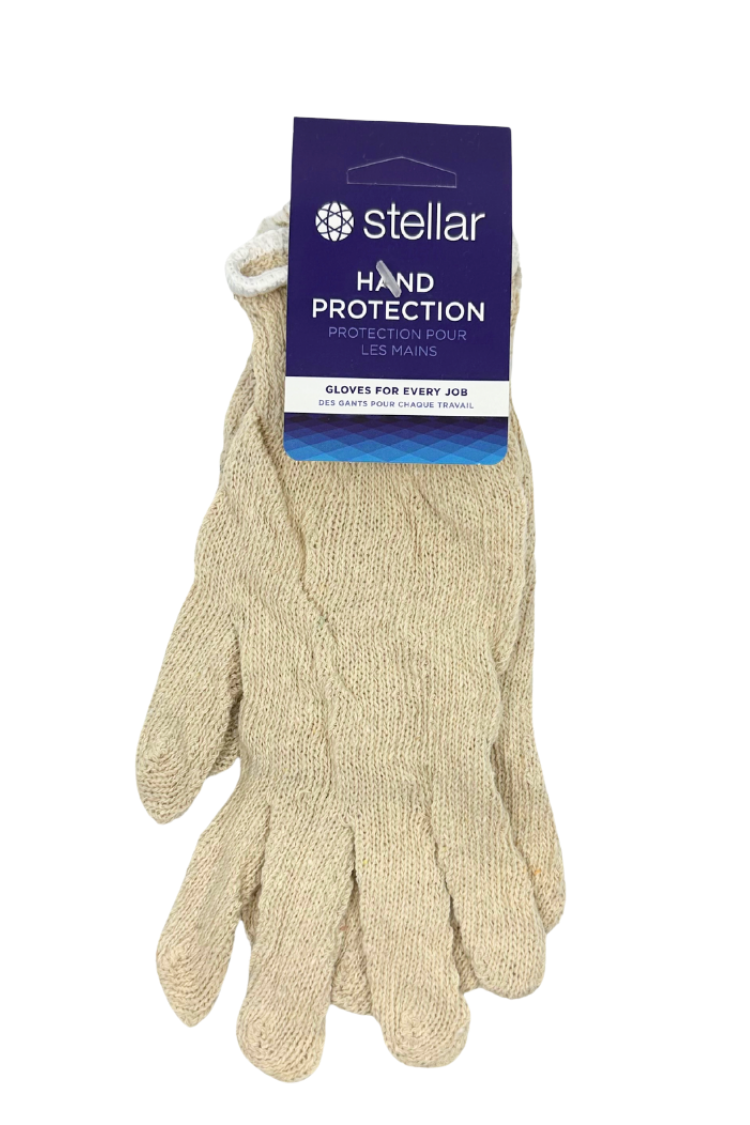 Knitted Gloves NO PVC Dots RETAIL