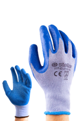 Latex Coated Crinkle Palm Gloves RETAIL