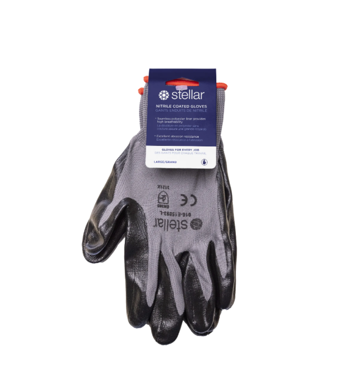 Nitrile Coated Gloves RETAIL