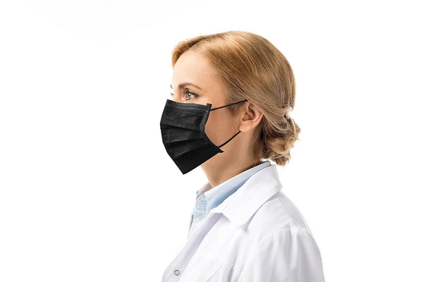 Canada Masq ASTM Level 3 Surgical Mask - Adult (Black)