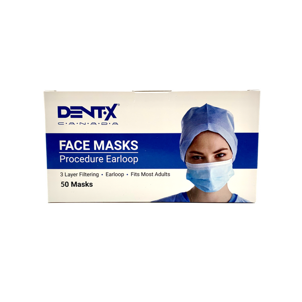 Dent-X 3-Ply Surgical Mask ASTM LV2 - Box of 50 – Smith Safety Group