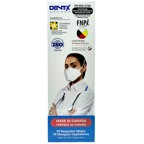 Dent-X 4 Layer Head Strap Respirator Mask - Smith Safety Group